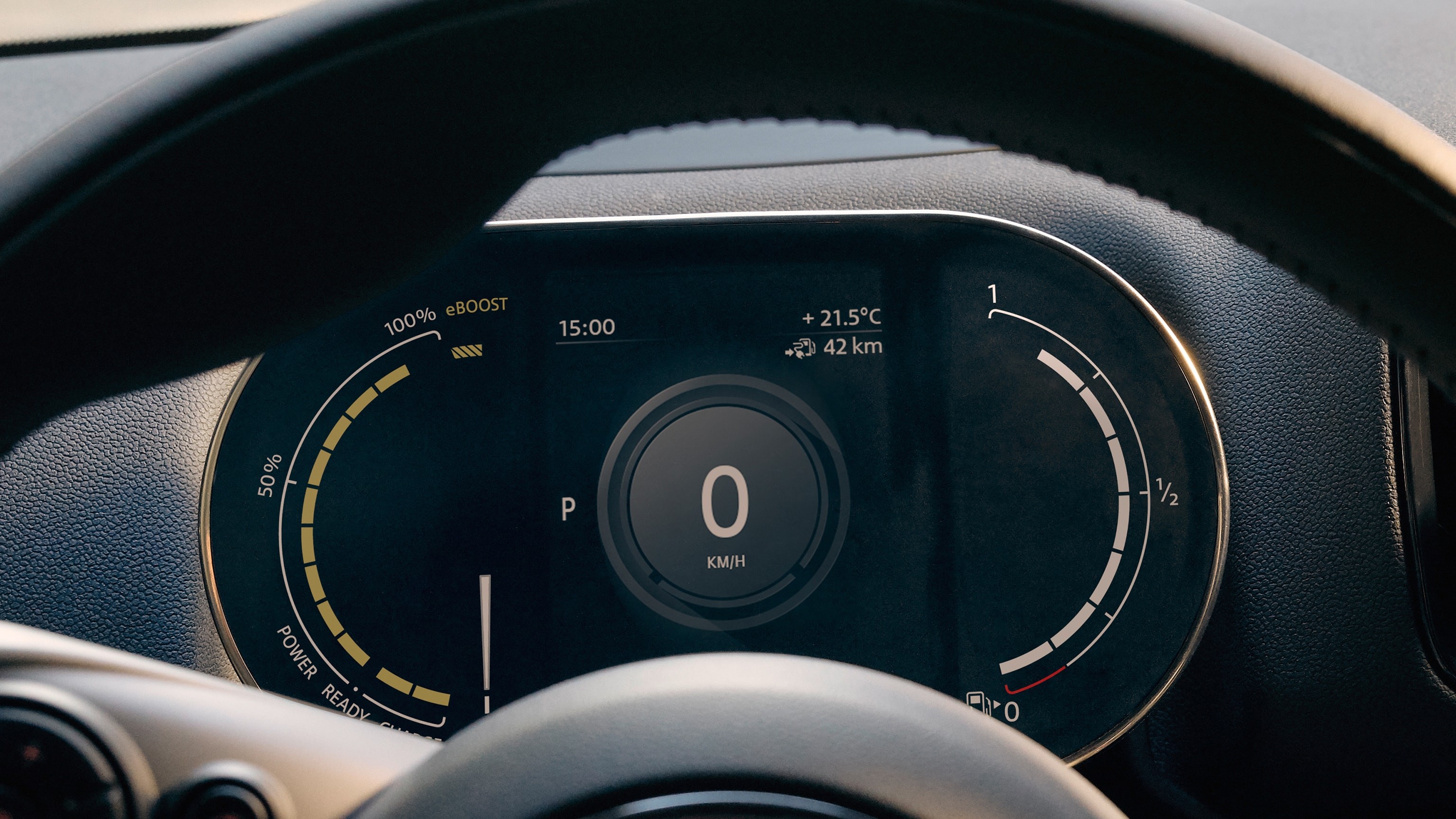 MINI Countryman plug-in hybrid – digitalni skup instrumenata – zaslon MINI Countryman plug-in hybrid – digitalni skup instrumenata – zaslon